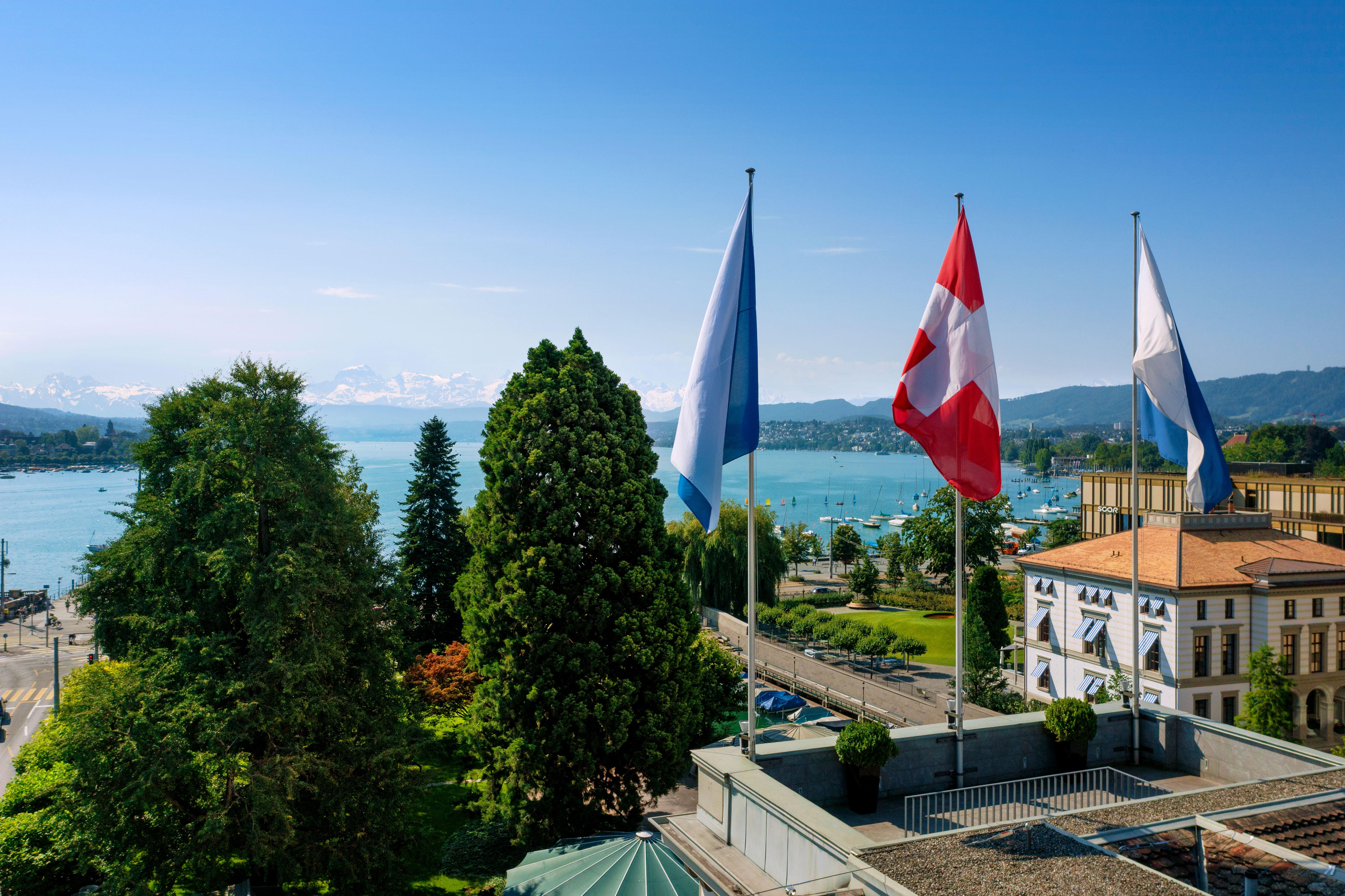 Baur Au Lac Zurigo Esterno foto